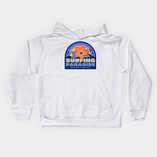 Surfing Paradise Shirt Kids Hoodie